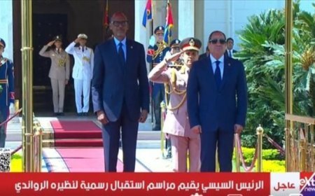 أثناء لقاءه بنظيره الرواندي.. الرئيس السيسي يجدد موقف مصر الداعم لأمن المنطقة