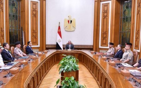 الرئيس السيسي يستعرض مع مدبولي نتائج اجتماعات نيويورك ويرحب بمبادرة ترامب لوقف الحرب في غزة